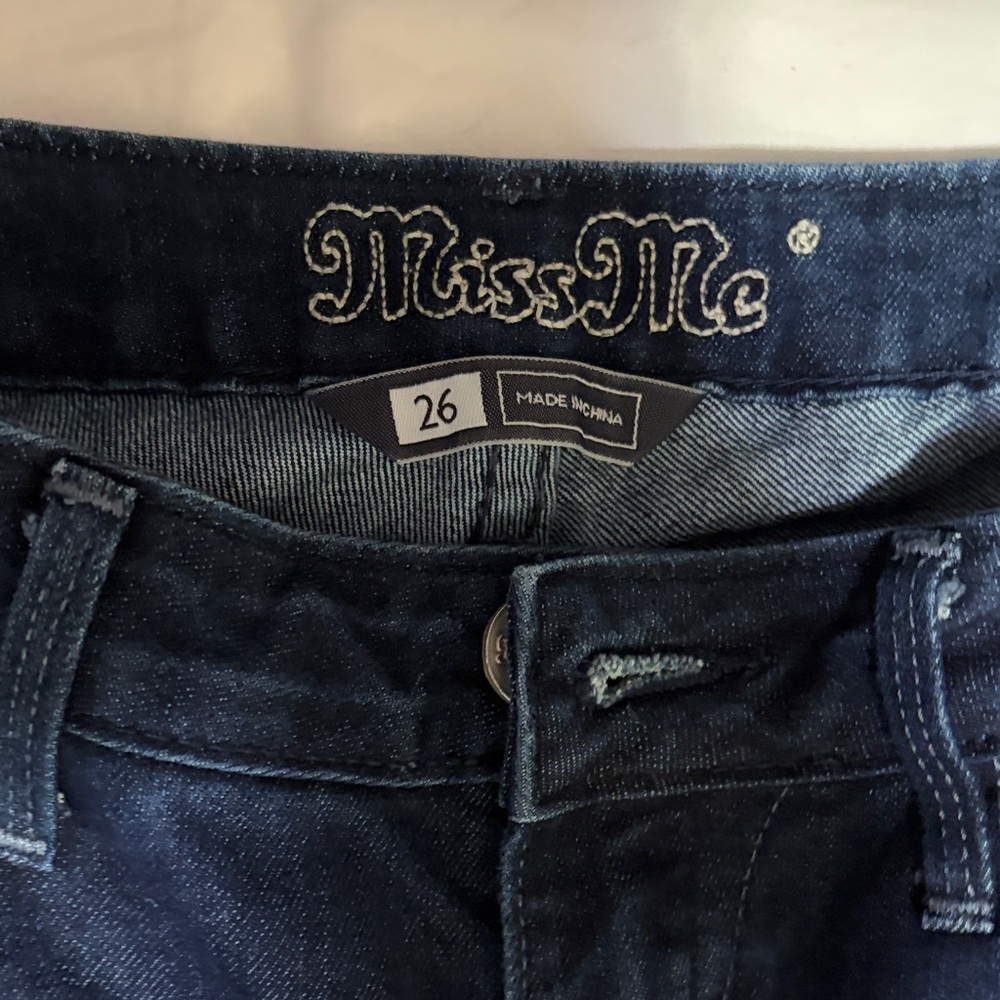 Miss Me Women's Deep Indigo Skinny Jeans - Picture 3 of 6